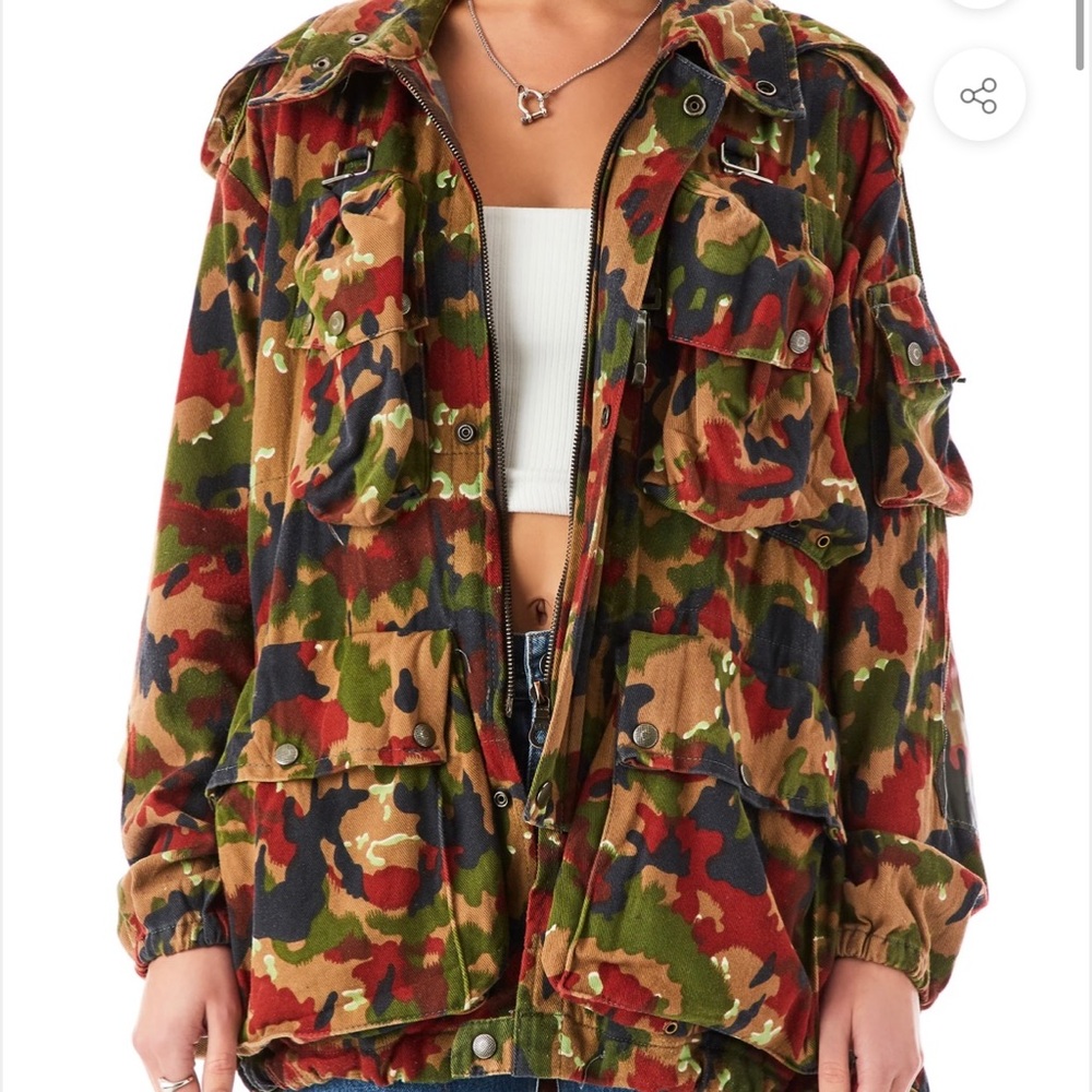 Camo Jacket; One Size